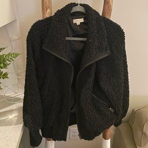 Black winter coat